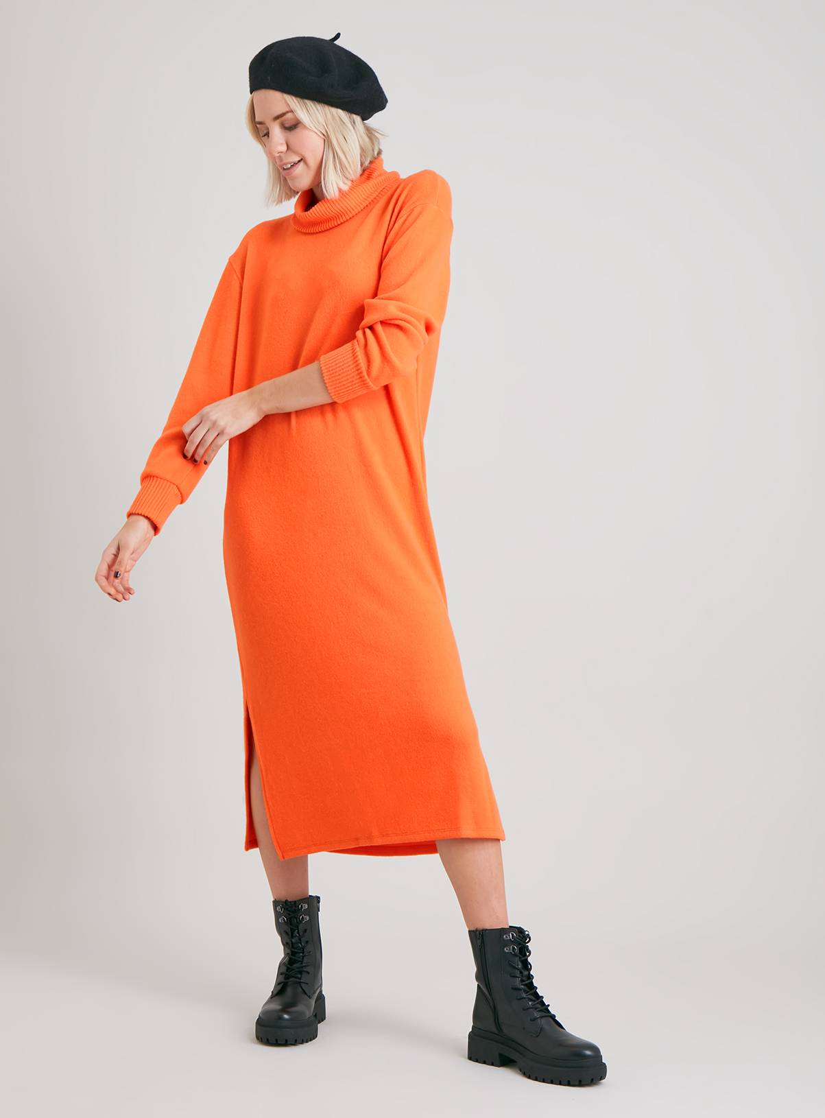 SKU: AW22 NOV ORANGE SOFT TOUCH:Bright Orange:16 - Image 2